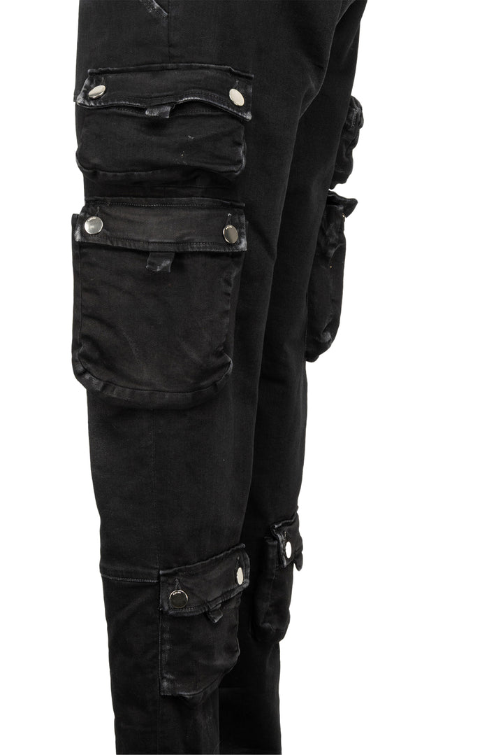 Amiri Size 36 Men's Tactical Denim Cargo Pants