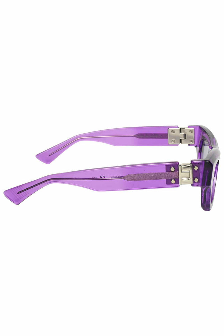 Bottega Veneta Squared Translucent Sunglasses