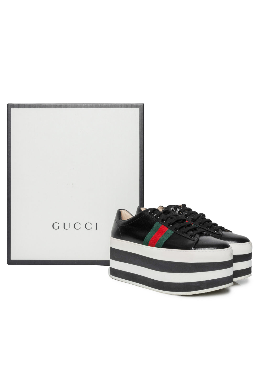 Gucci Size 36.5 Peggy Platform Sneakers