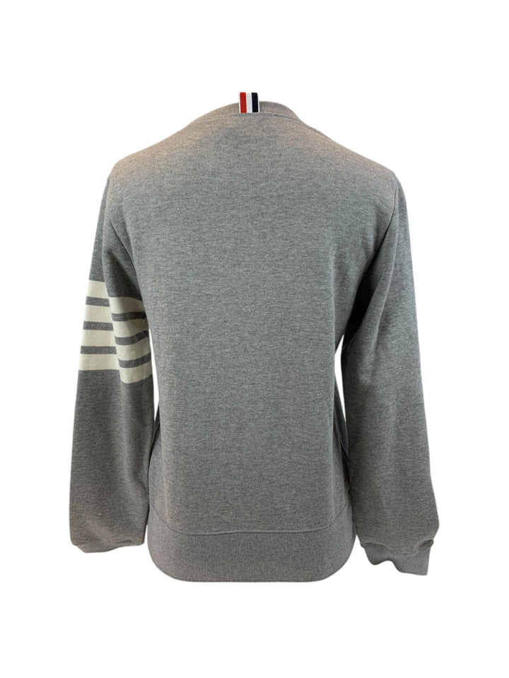 Thom Browne Size 1 Engineered 4-Bar Jersey Sweatshirt