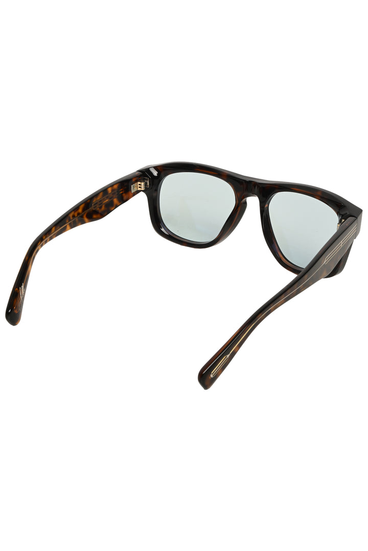 Brunello Cucinelli Men's Alke Tortoiseshell Rectangle Frame Sunglasses Eyewear