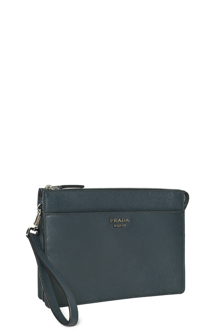 Prada Saffiano Leather Pouch