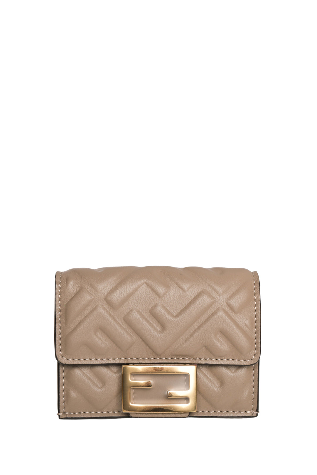 Fendi Baguette Micro Trifold Wallet