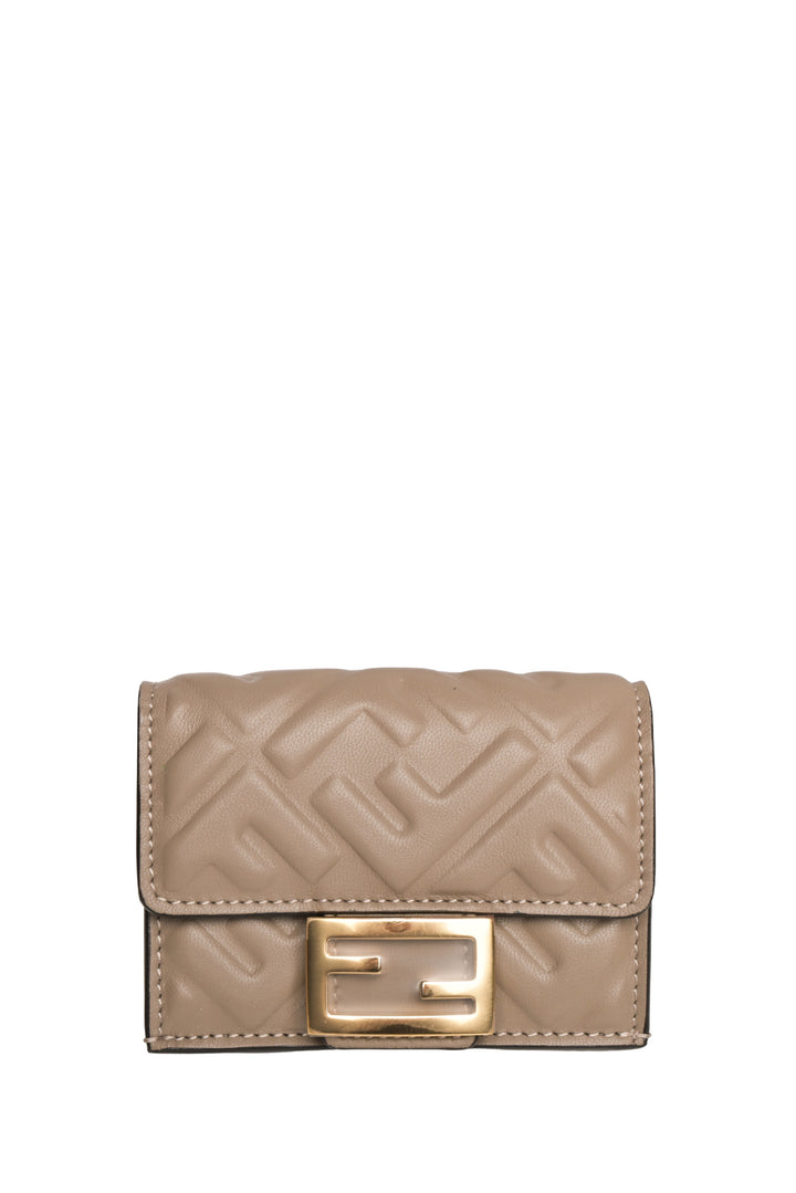 Fendi Baguette Micro Trifold Wallet