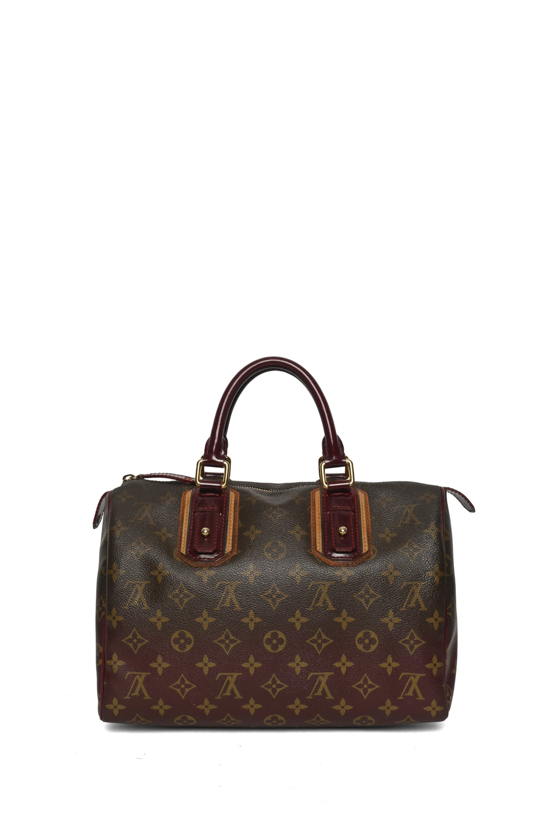 Louis Vuitton 2007 Limited Edition Bordeaux Monogram Mirage Speedy 30