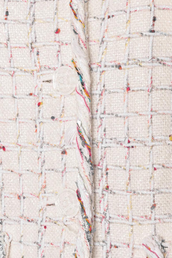 Chanel Size 36 Multi-Coloured Fantasy Tweed Jacket