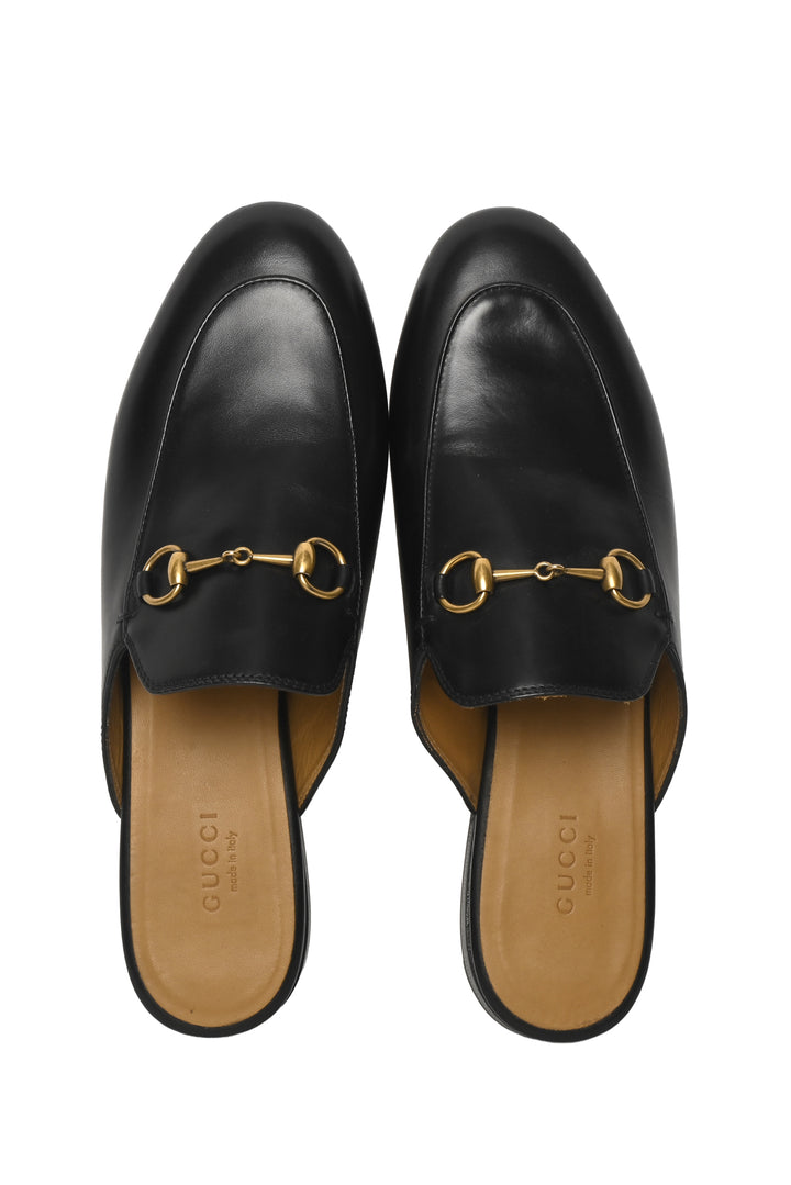 Gucci Size 38 Princetown Slippers