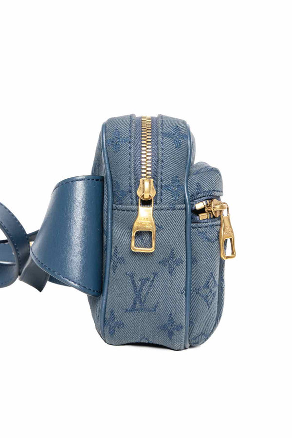 Louis Vuitton 2019 Denim Monogram Outdoor Bumbag Belt Bag
