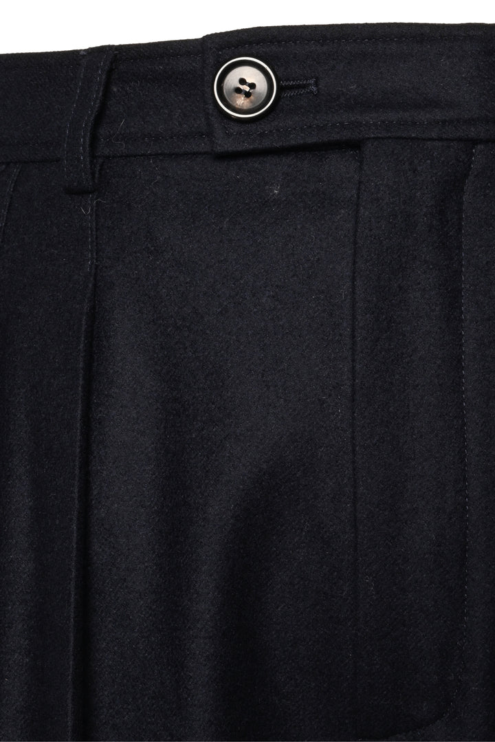 Loro Piana Size 36 Wool & Cashmere Pleated Pants