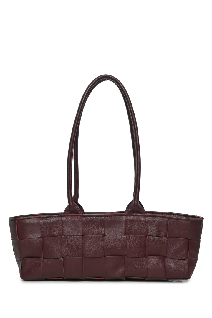 Mandrin Woven Rosalie Shoulder Bag