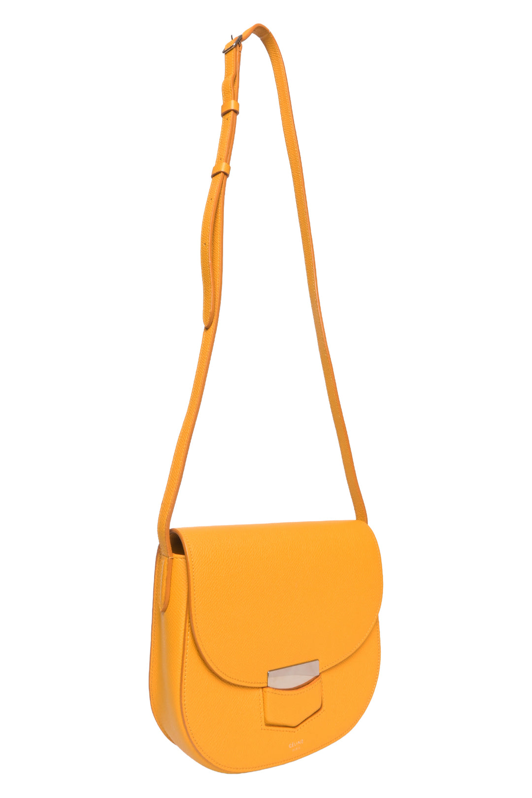 Celine 2016 Grained Calfskin Small Trotteur Crossbody