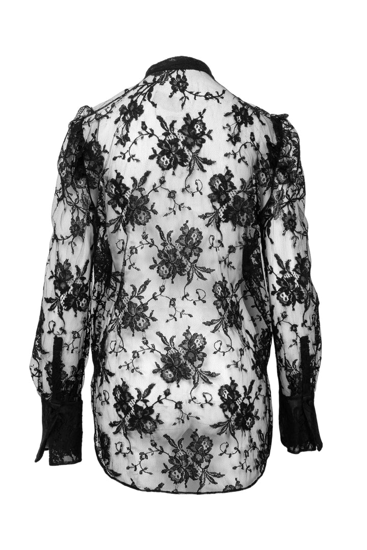 Alexander Mcqueen Size 42 Lace Blouse