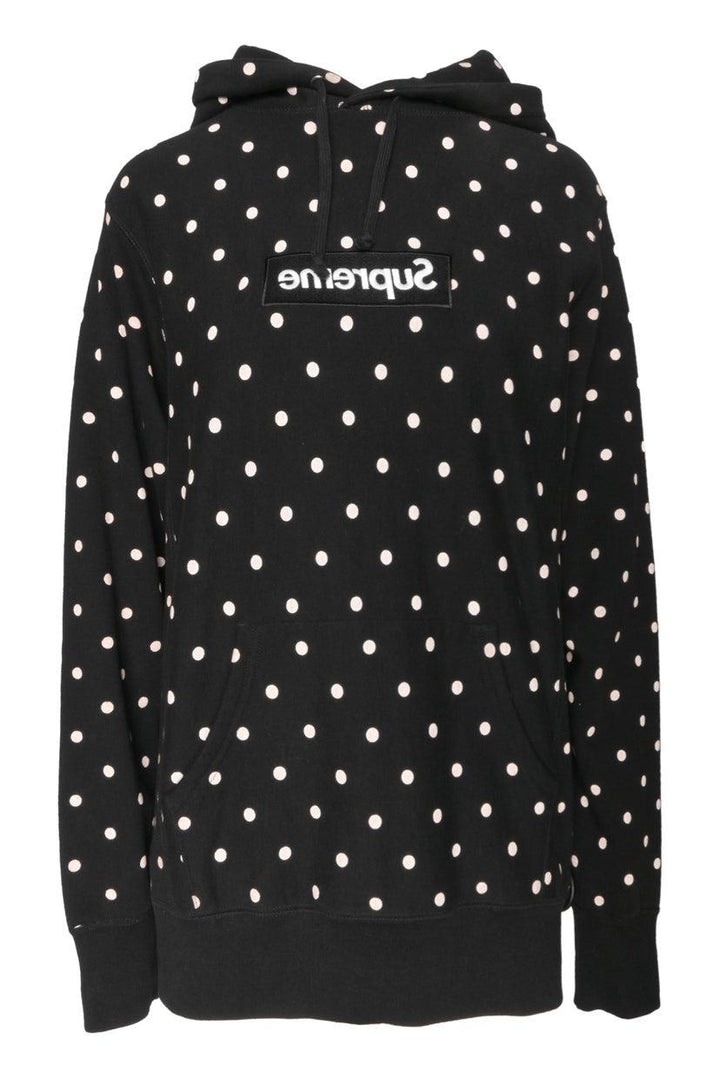 Comme Des Garcons x Supreme Size M Men's Polka Dot Box Logo Hoodie