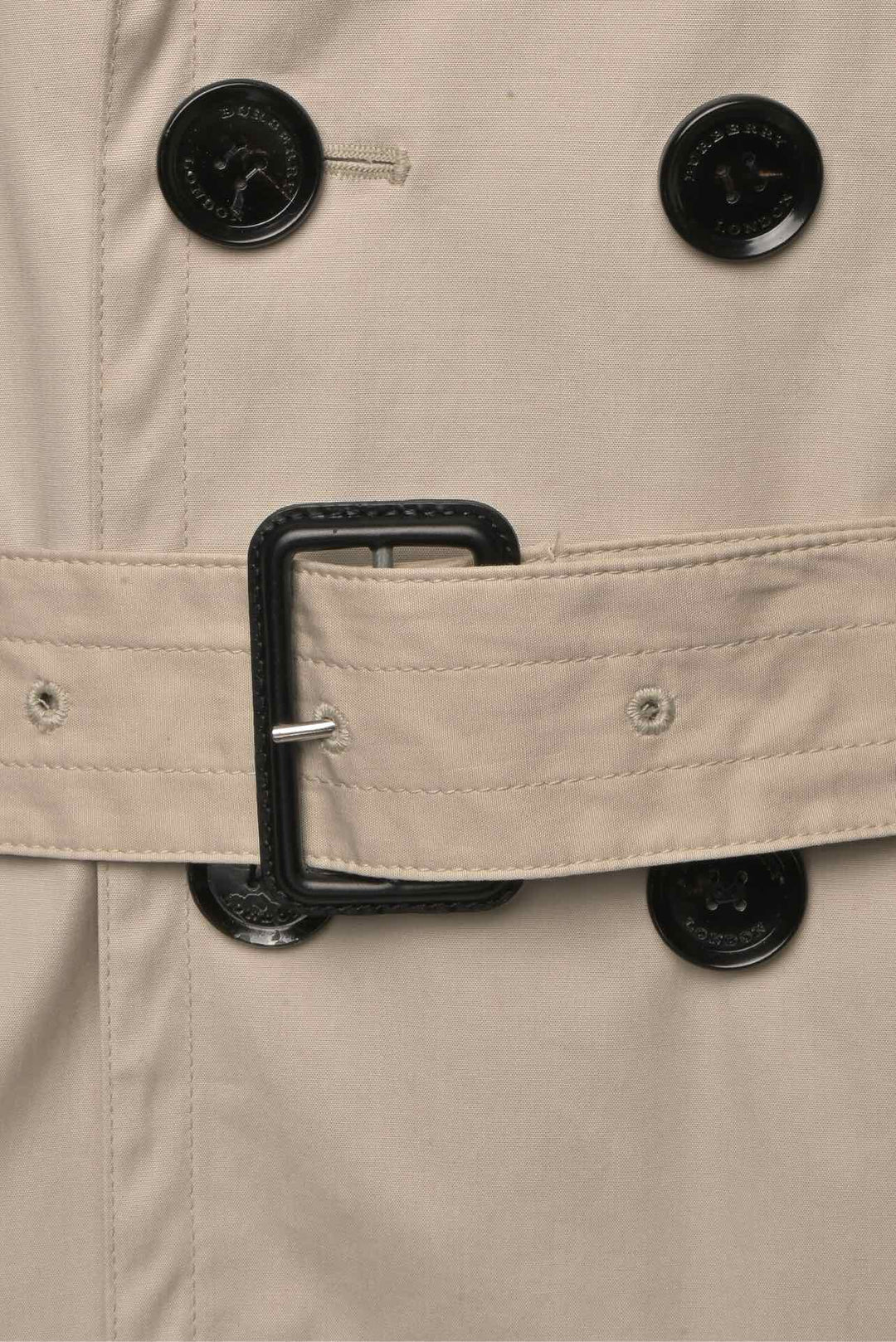 Burberry Size 42 Men's Mid Length Trench Coat