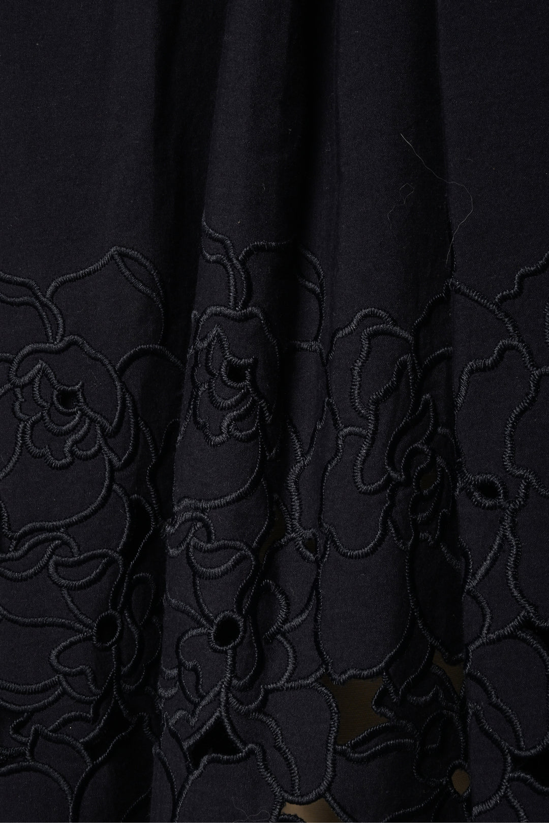 Erdem Size 4 Eyelet Midi Skirt