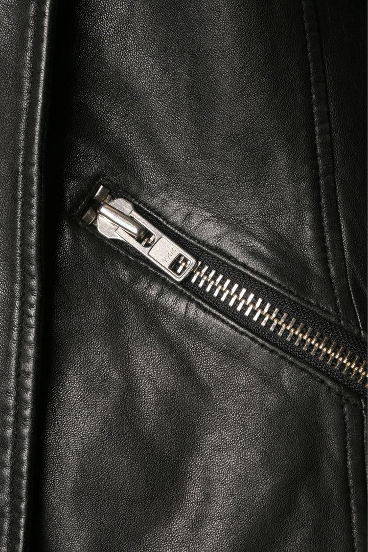 Isabel Marant Etoile Size 40 Leather Padded Moto Jacket