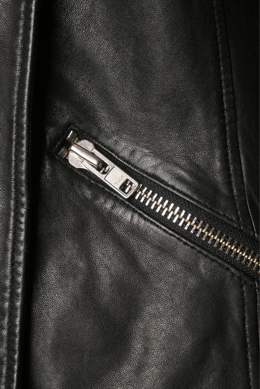 Anine Bing Size M Lamb Leather Moto Jacket