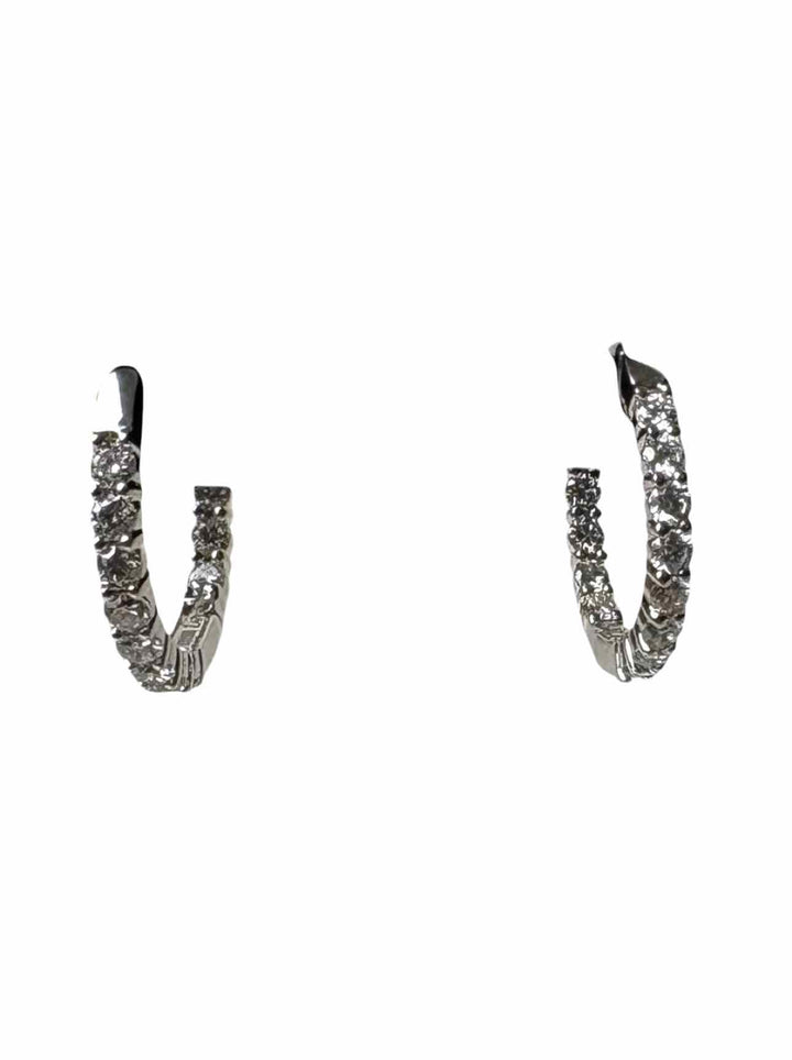 Birks Diamond Hoop Earrings