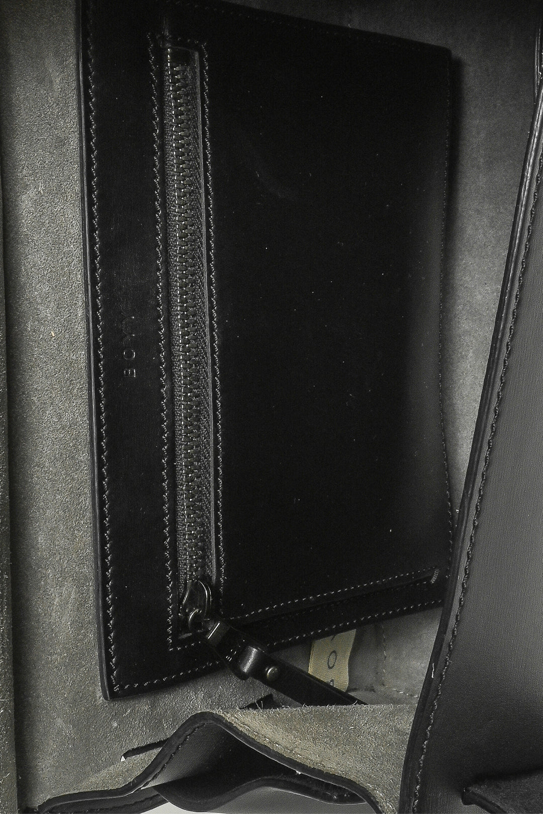 Boyy Karl 24 Leather Top Handle Purse