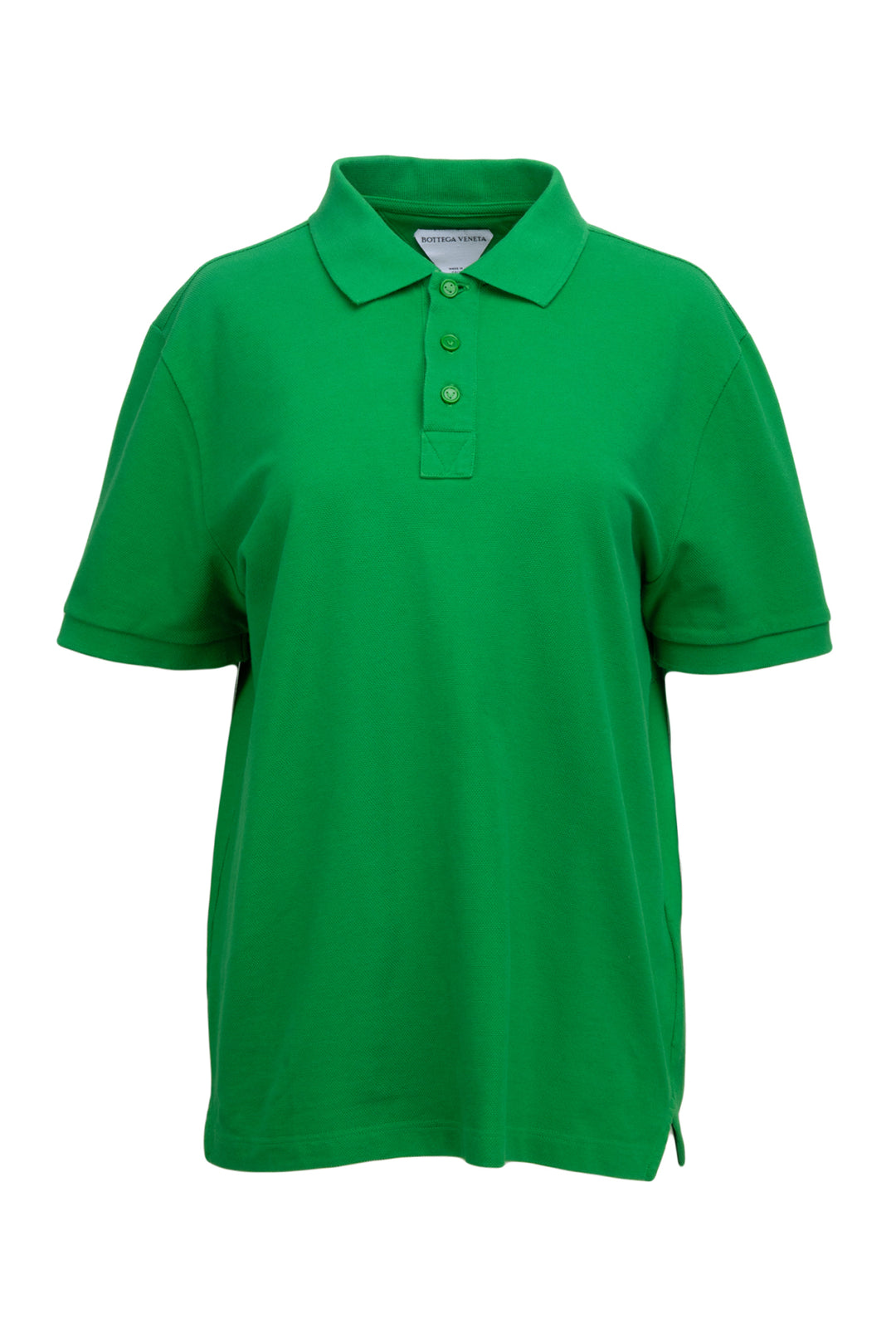Bottega Veneta Size M Men's Green Polo Shirt