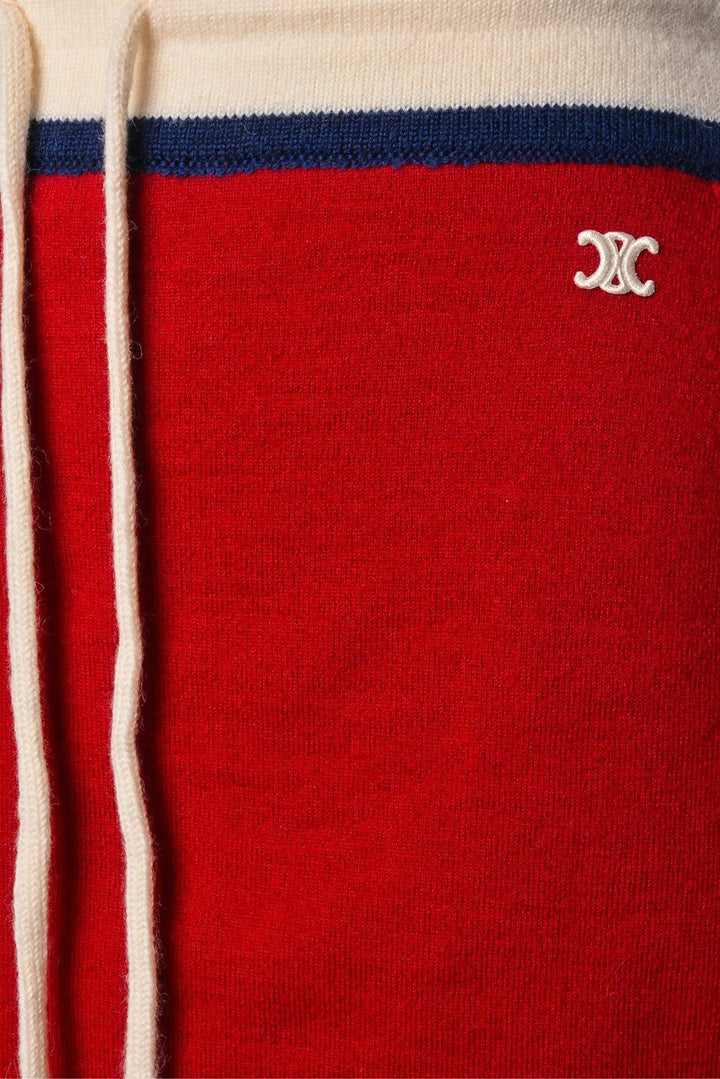Celine Size S Wool Knit Mini Skirt