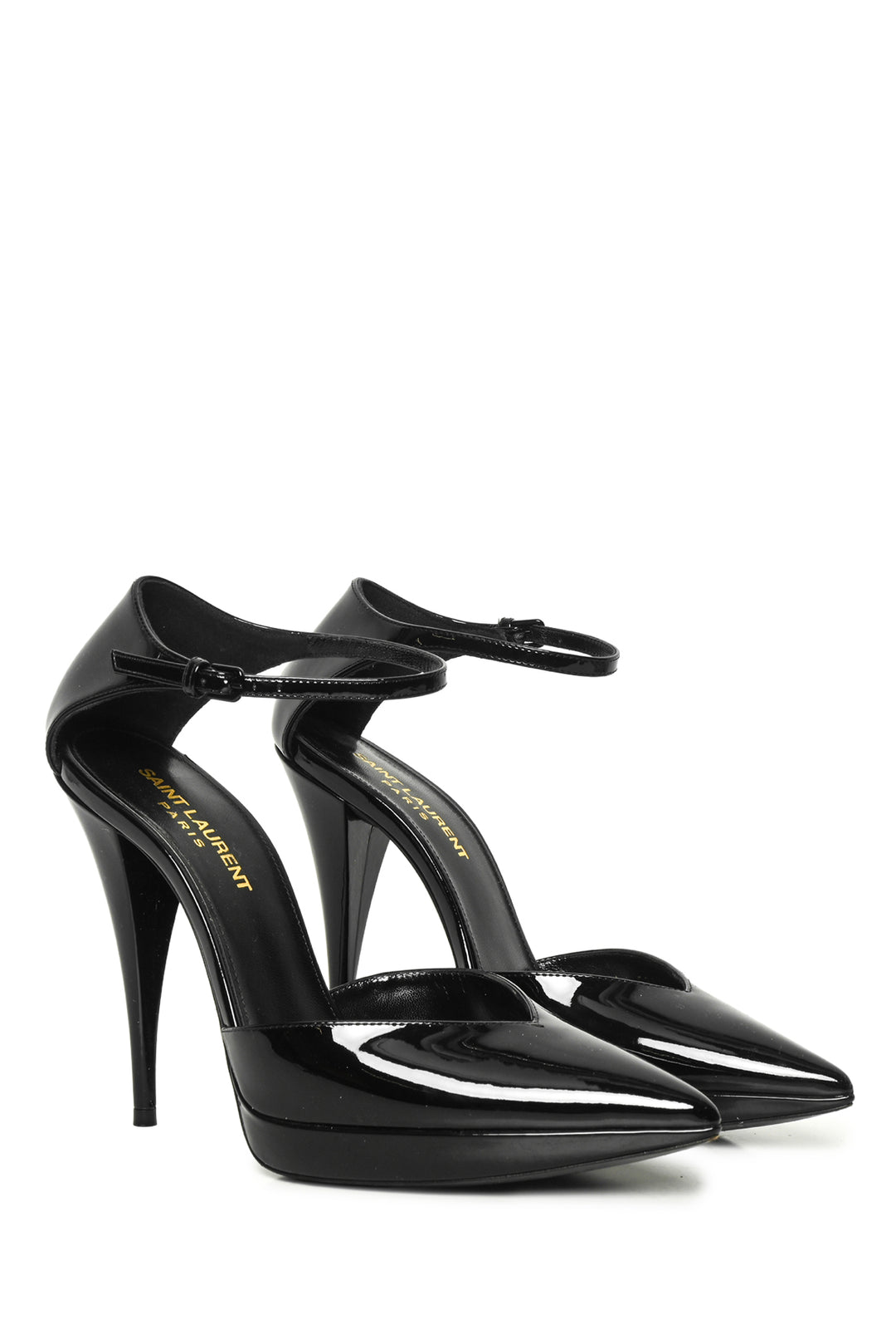 Saint Laurent Size 36.5 Zizi Patent Leather Pumps