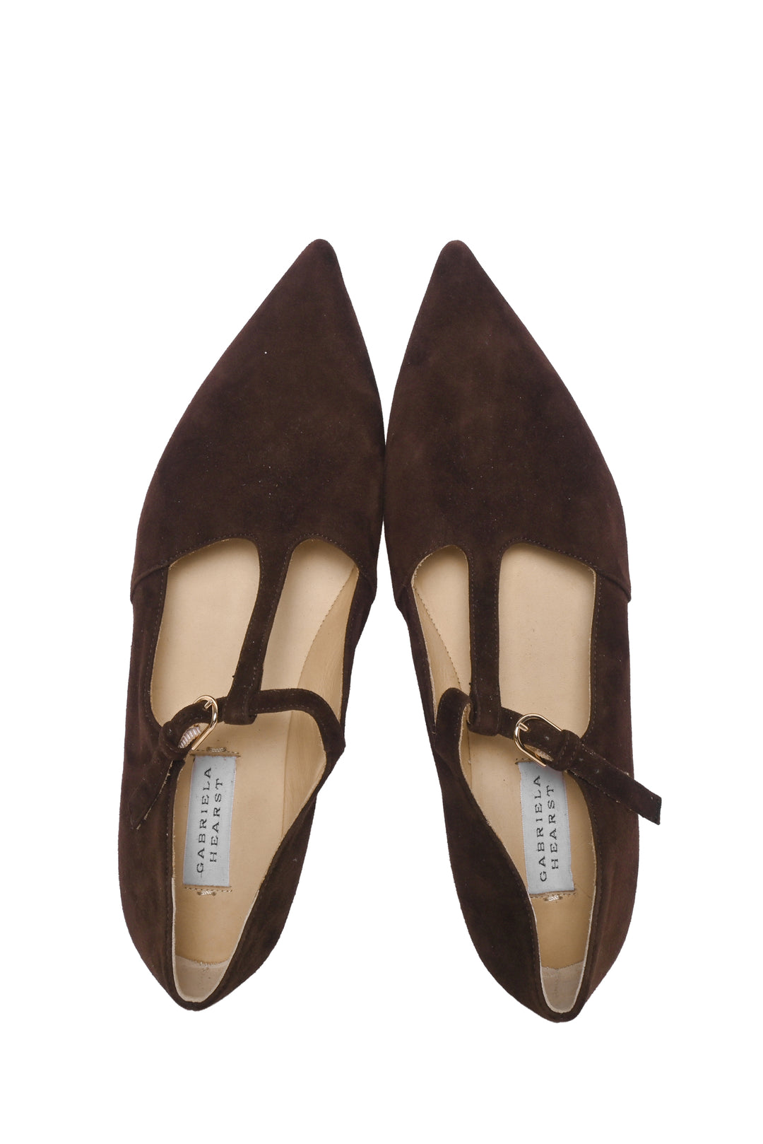 Gabriela Hearst Size 37.5 Lola Suede Flats