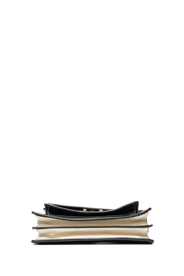 Marni Two-Tone Leather Mini Soft Trunk Crossbody