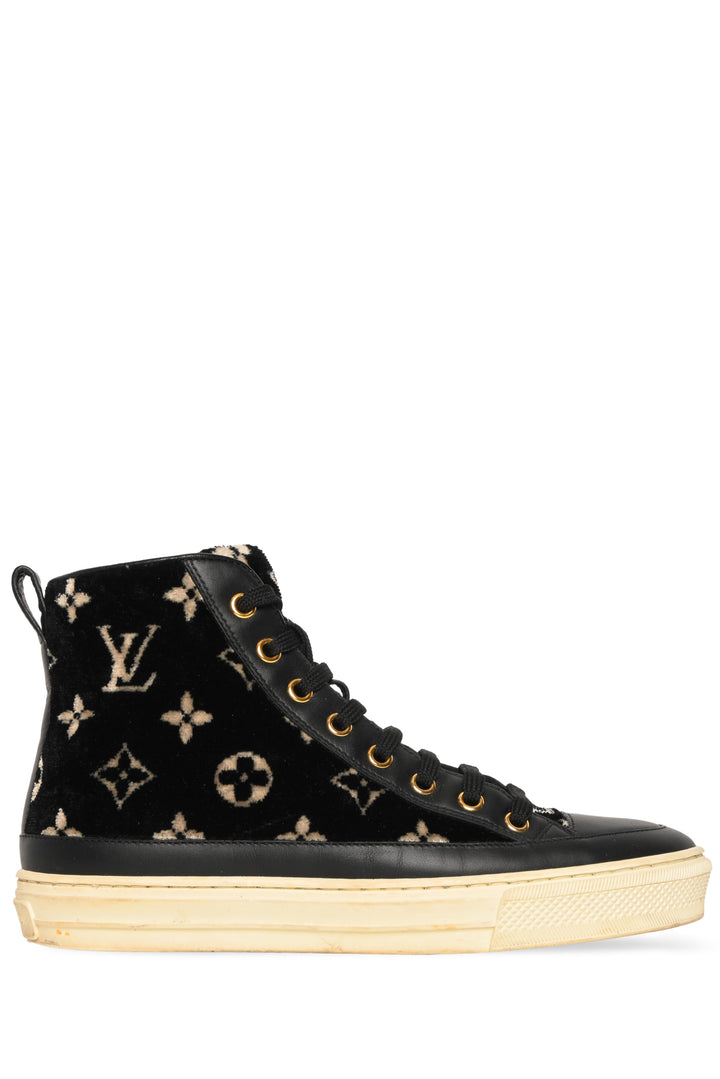 Louis Vuitton Size 36 Velvet Monogram Stellar Sneaker