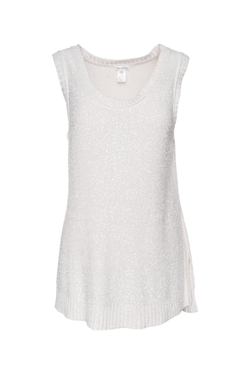 Oscar De La Renta Size L Tank Top