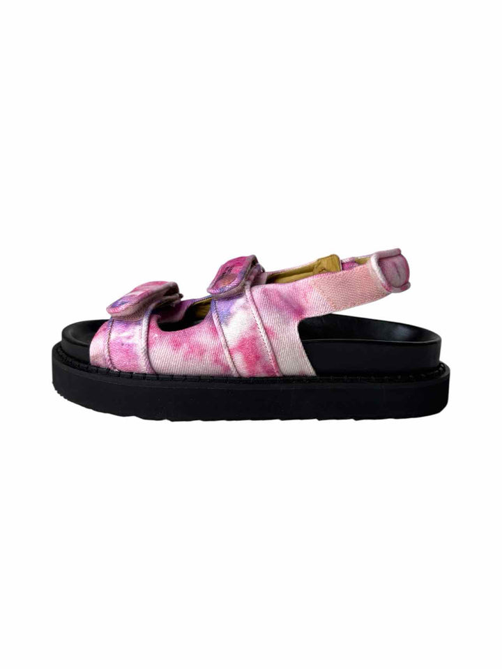 Isabel Marant Madee Tie-dye Sport Canvas Sport Size 38 Sandals