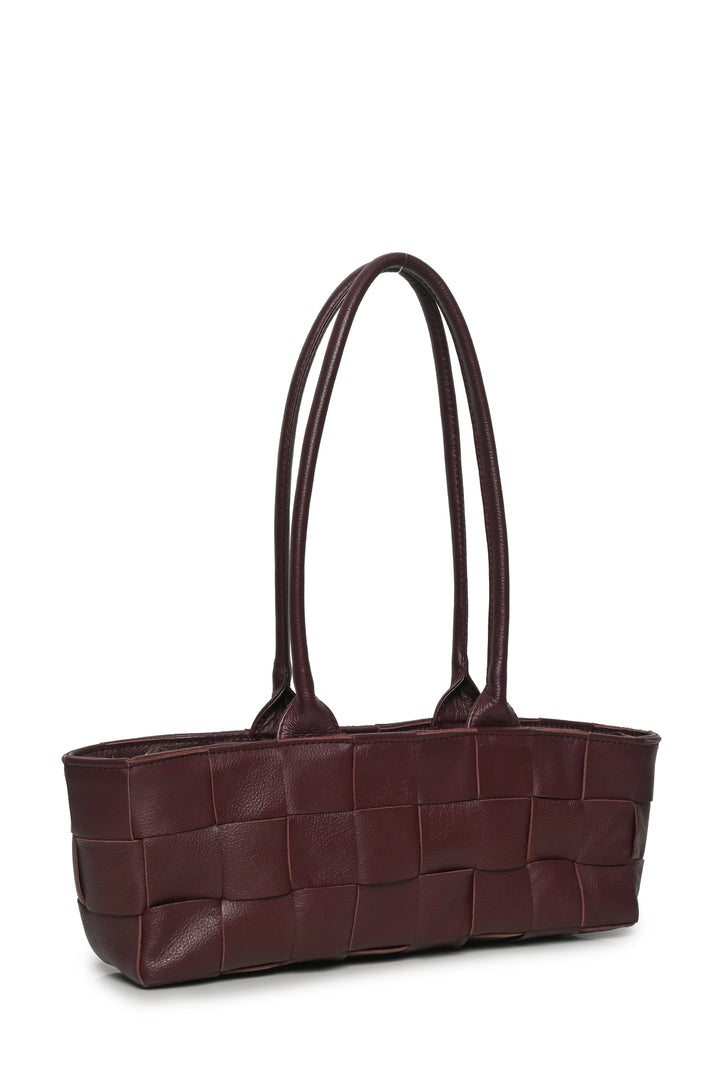 Mandrin Woven Rosalie Shoulder Bag