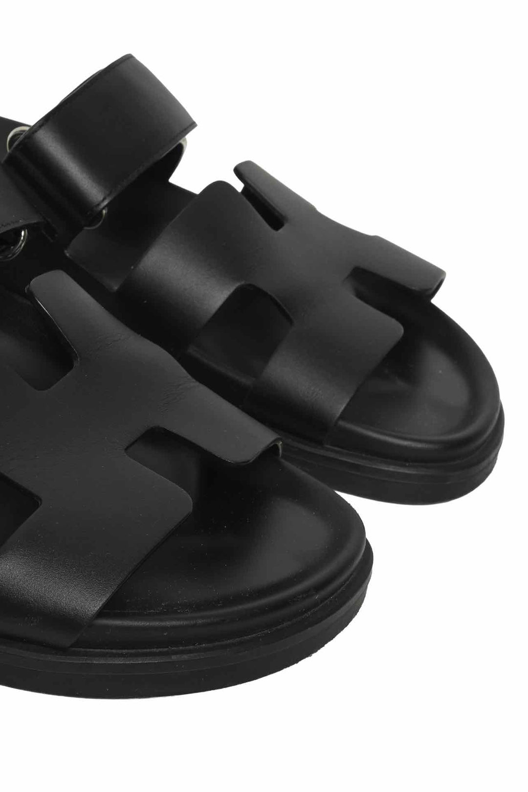 Hermes Size 38.5 Chypre Sandals