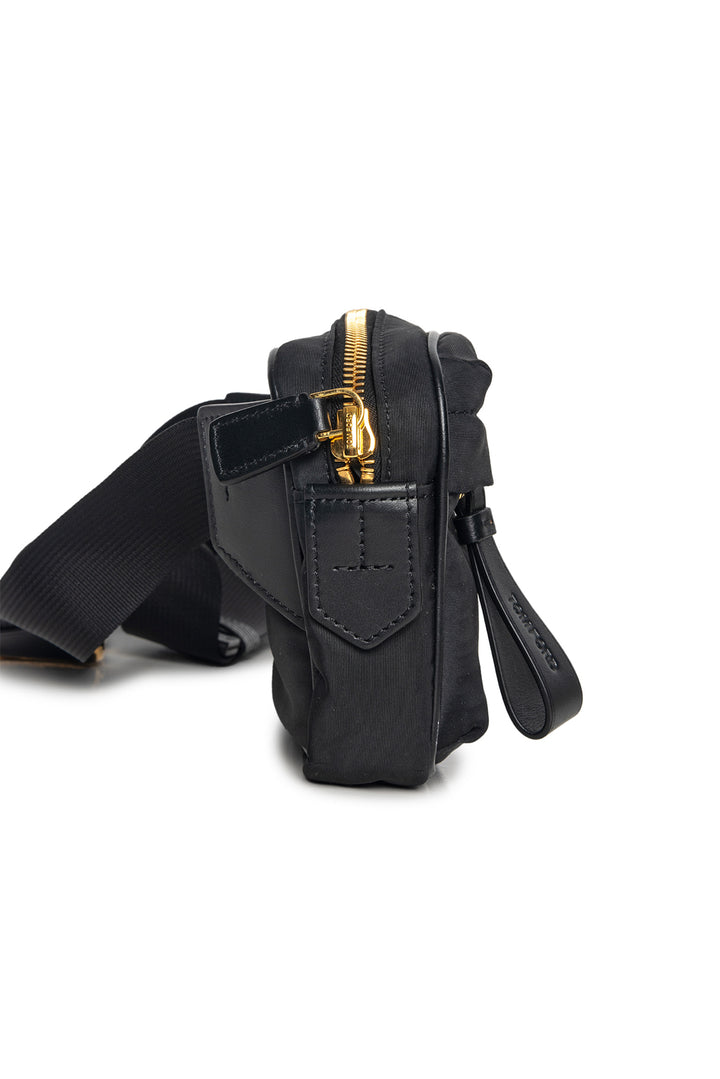 Tom Ford Leather-Trimmed Nylon Belt Bag