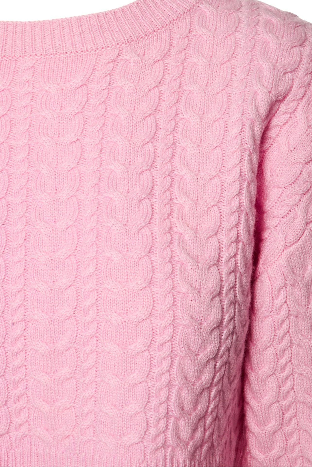 Love Shack Fancy Size XS Cable Knit Wool & Cashmere Sweater