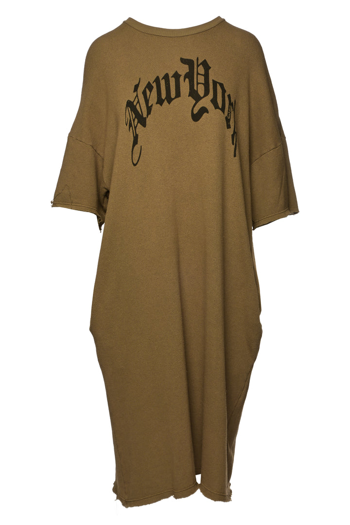 R13 Size M/L Elongated T-Shirt Dress