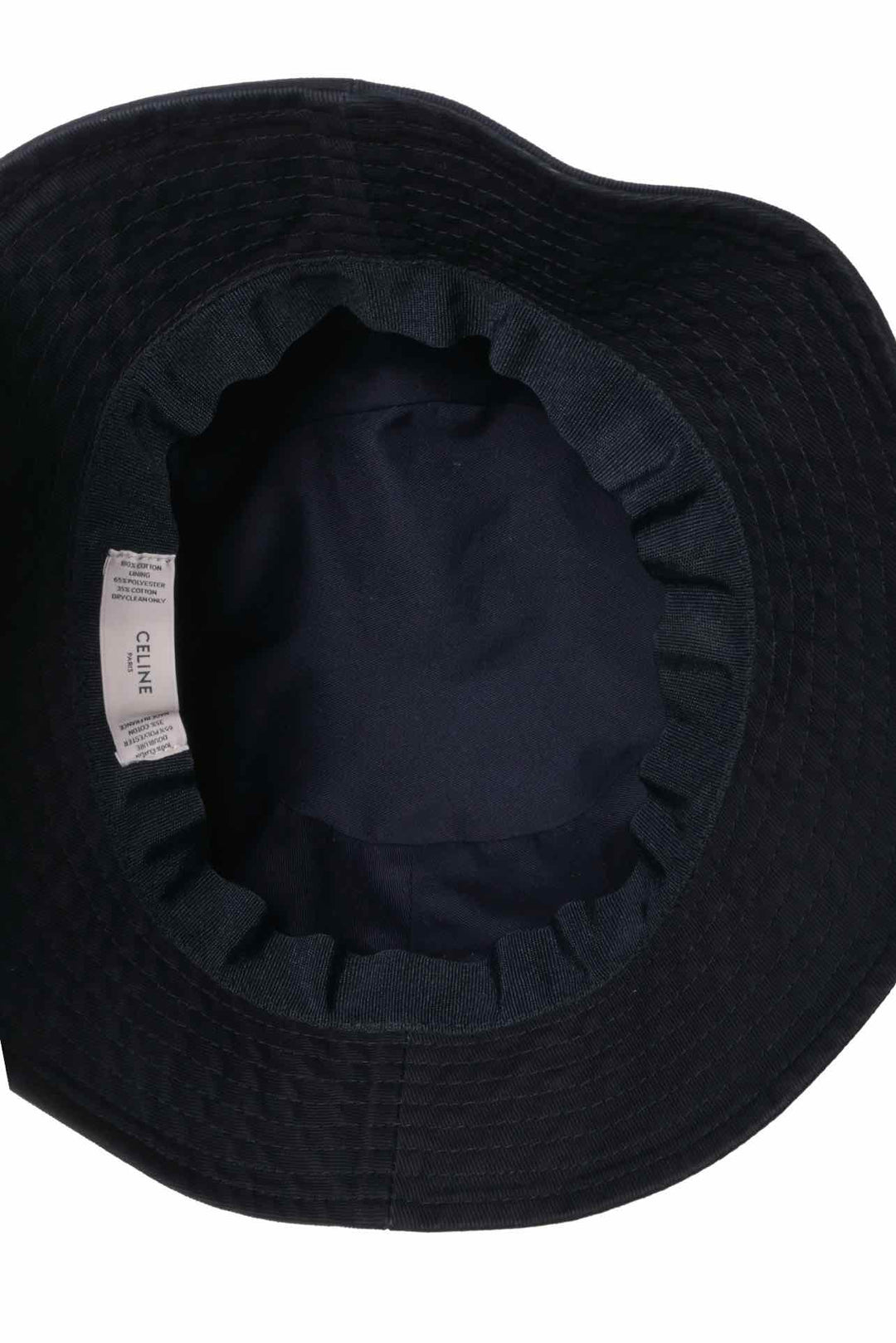 Celine Size M Logo Bucket Hat