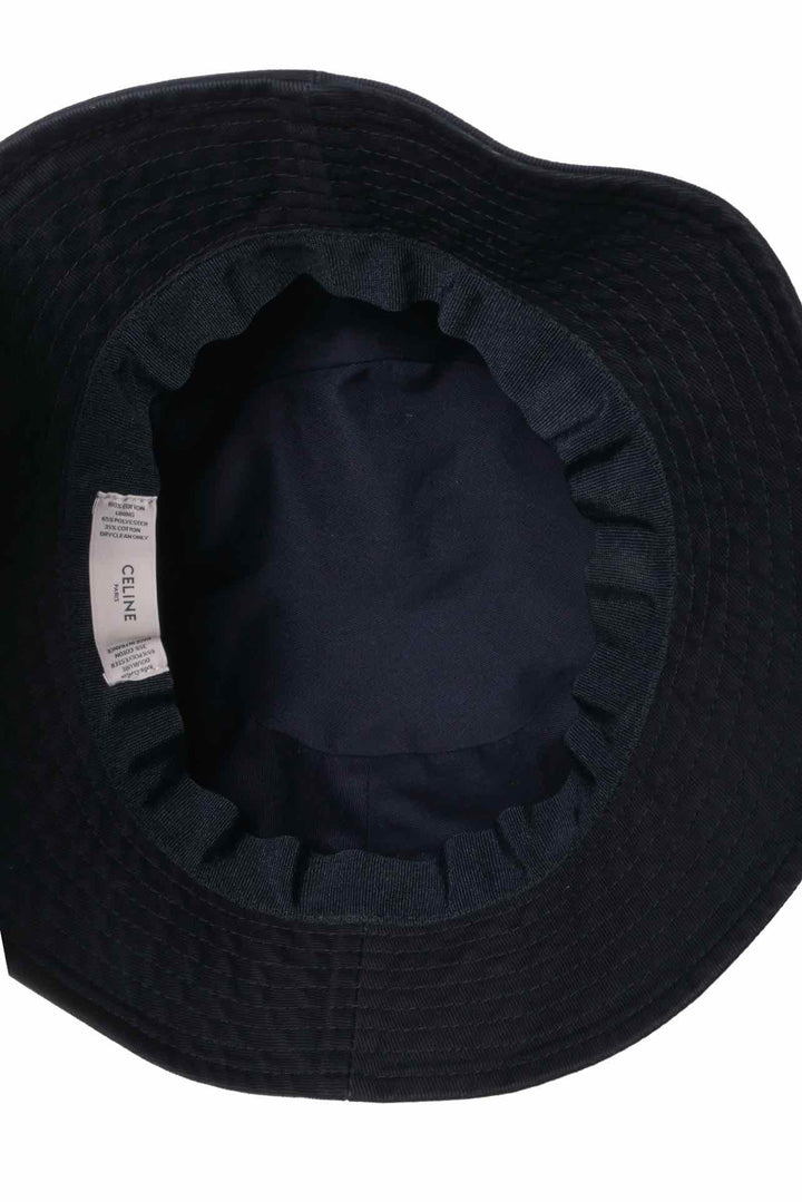 Celine Size M Logo Bucket Hat