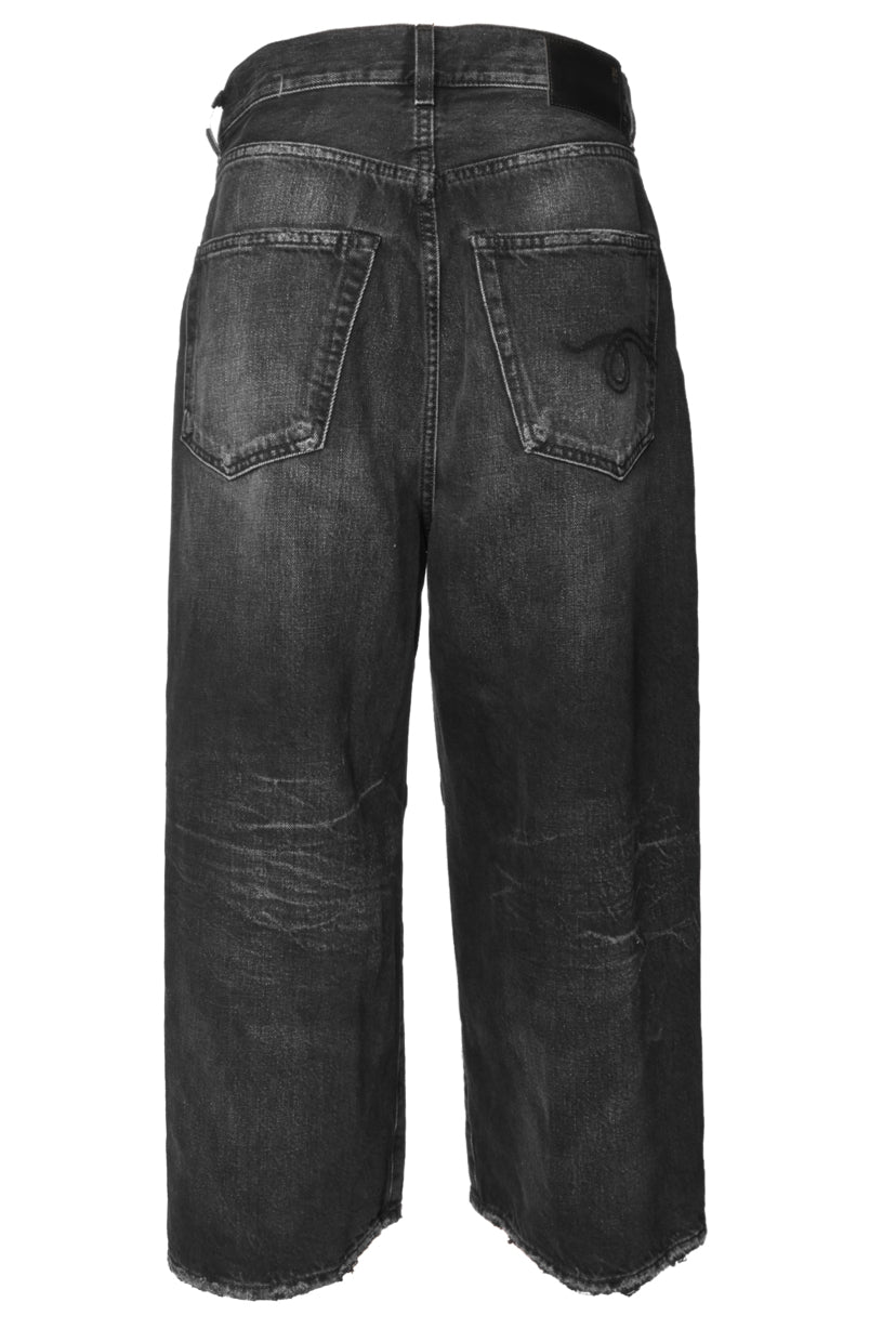 R13 Size 24 Crop Wide Leg Jeans