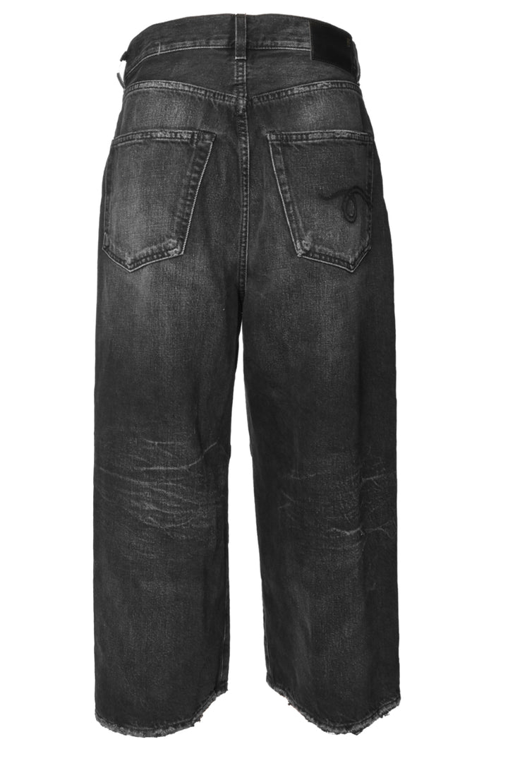R13 Size 24 Crop Wide Leg Jeans