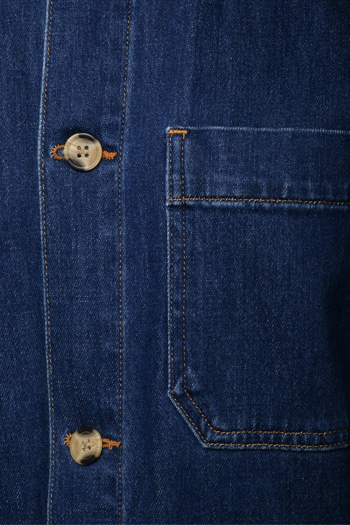 G. Label by Goop Size S Patch Pocket Denim Jacket