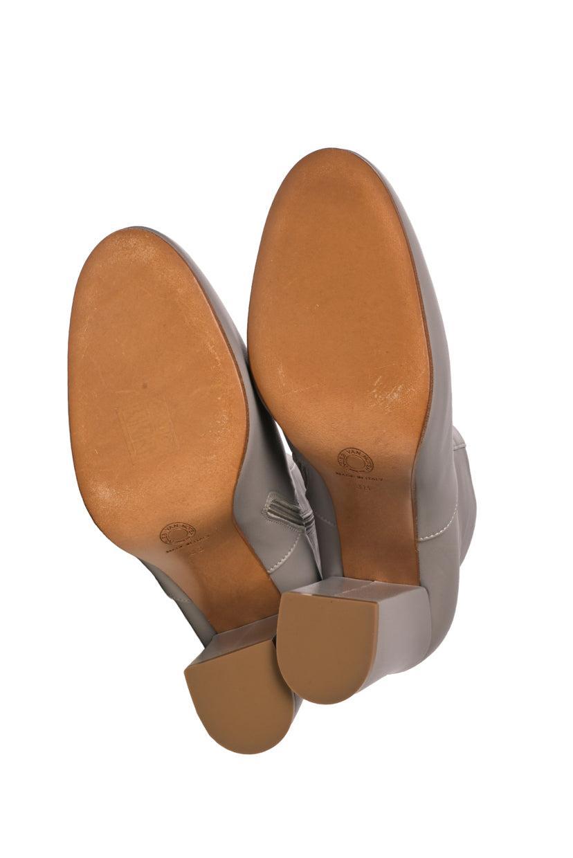 Dries Van Noten Size 38 Leather Ankle Boots