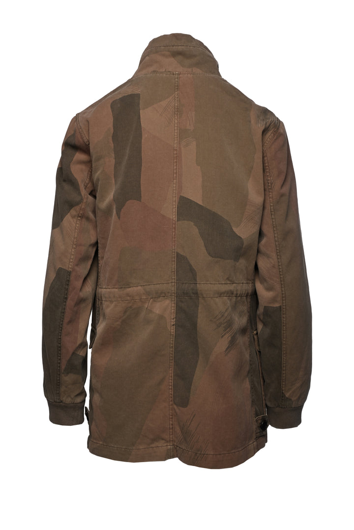 James Perse Size 2 Camo Fatigue Jacket