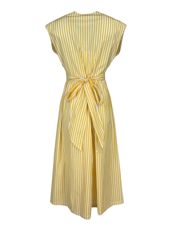 Weekend Max Mara Size S/M Striped Midi Dress