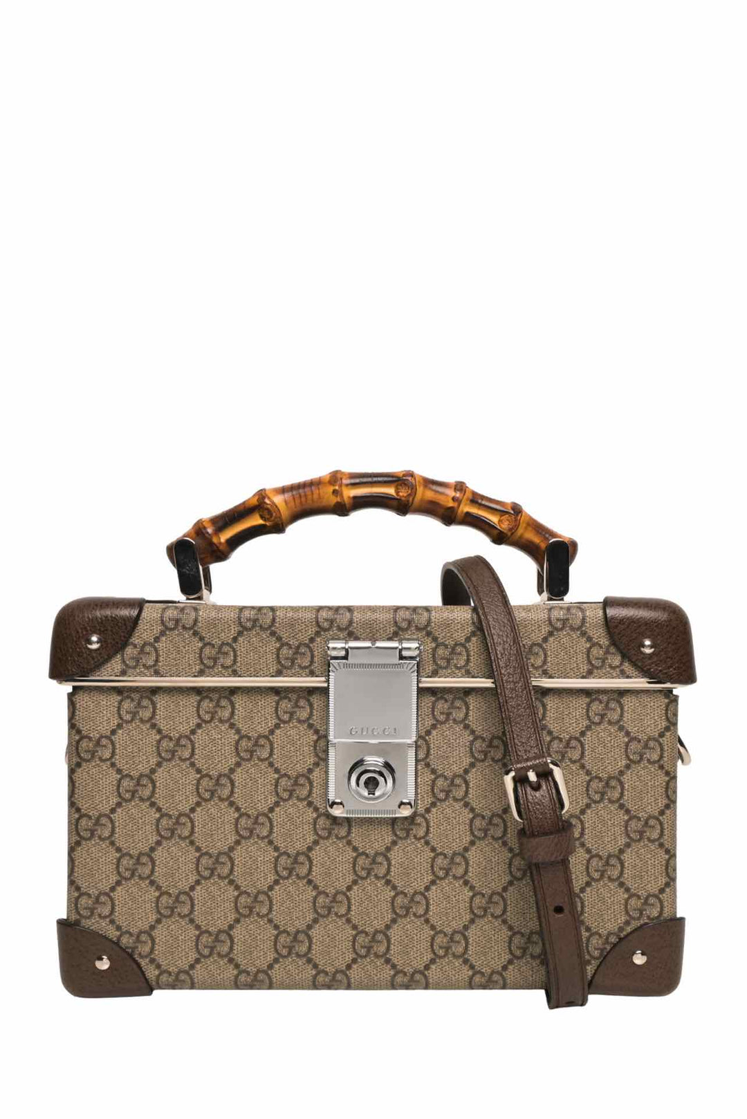 Gucci GG Supreme Globe Trotter Beauty Case