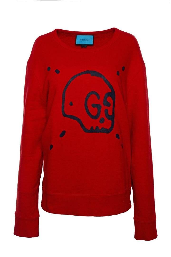 Gucci Size XL Men's 2017 Ghost Skull Sweatshirt