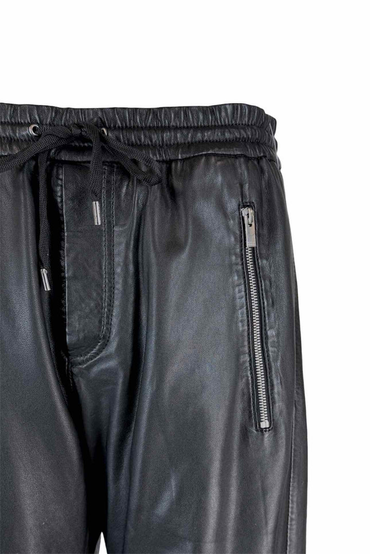 The Kooples Size M Leather Joggers