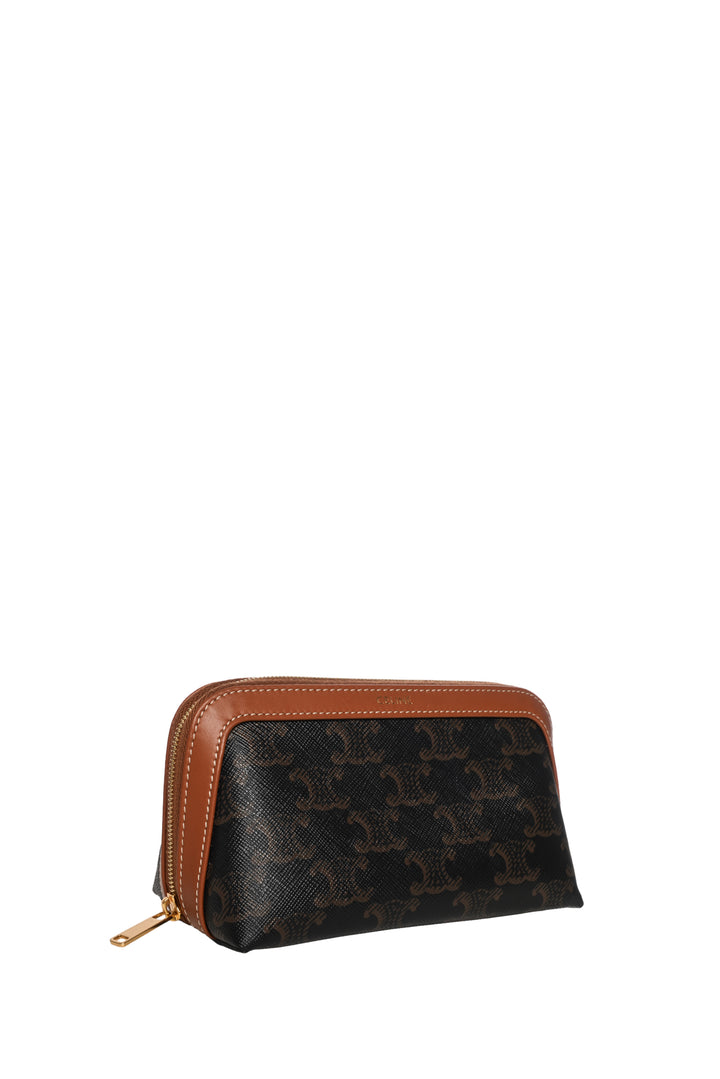 Celine 2025 Triomphe Small Cosmetic Pouch