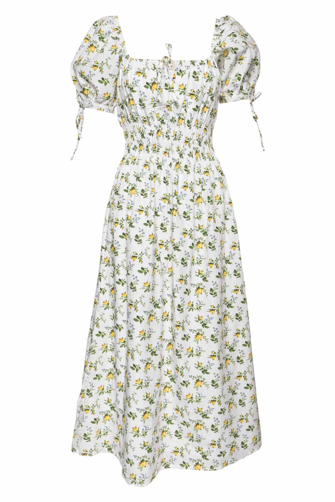 Faithfull the Brand Size 8 Floral Midi Dress