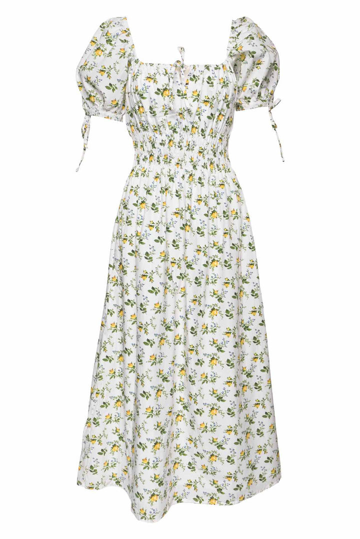 Faithfull the Brand Size 8 Floral Midi Dress